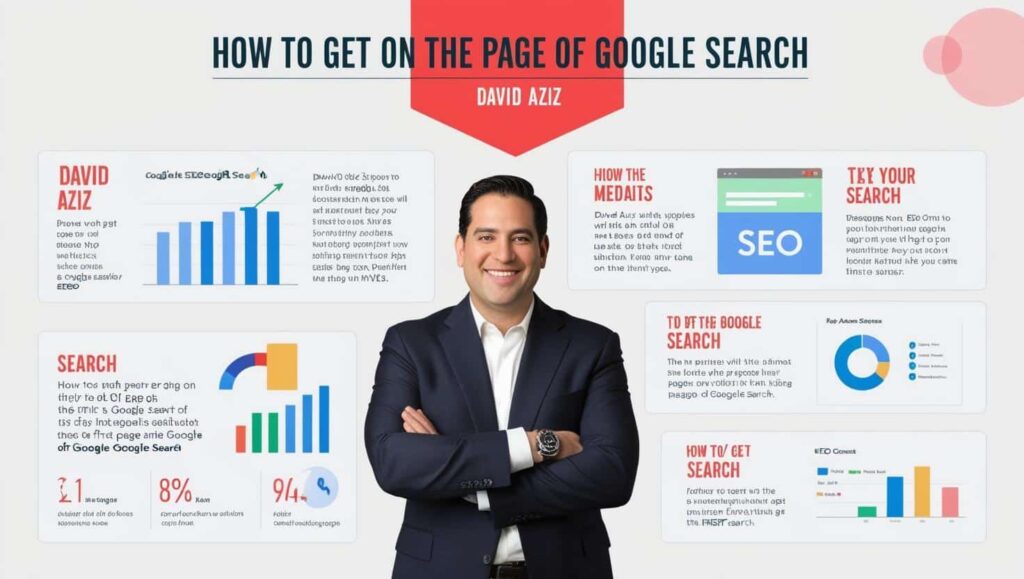 How to Get on the First Page of Google Search - David Aziz
