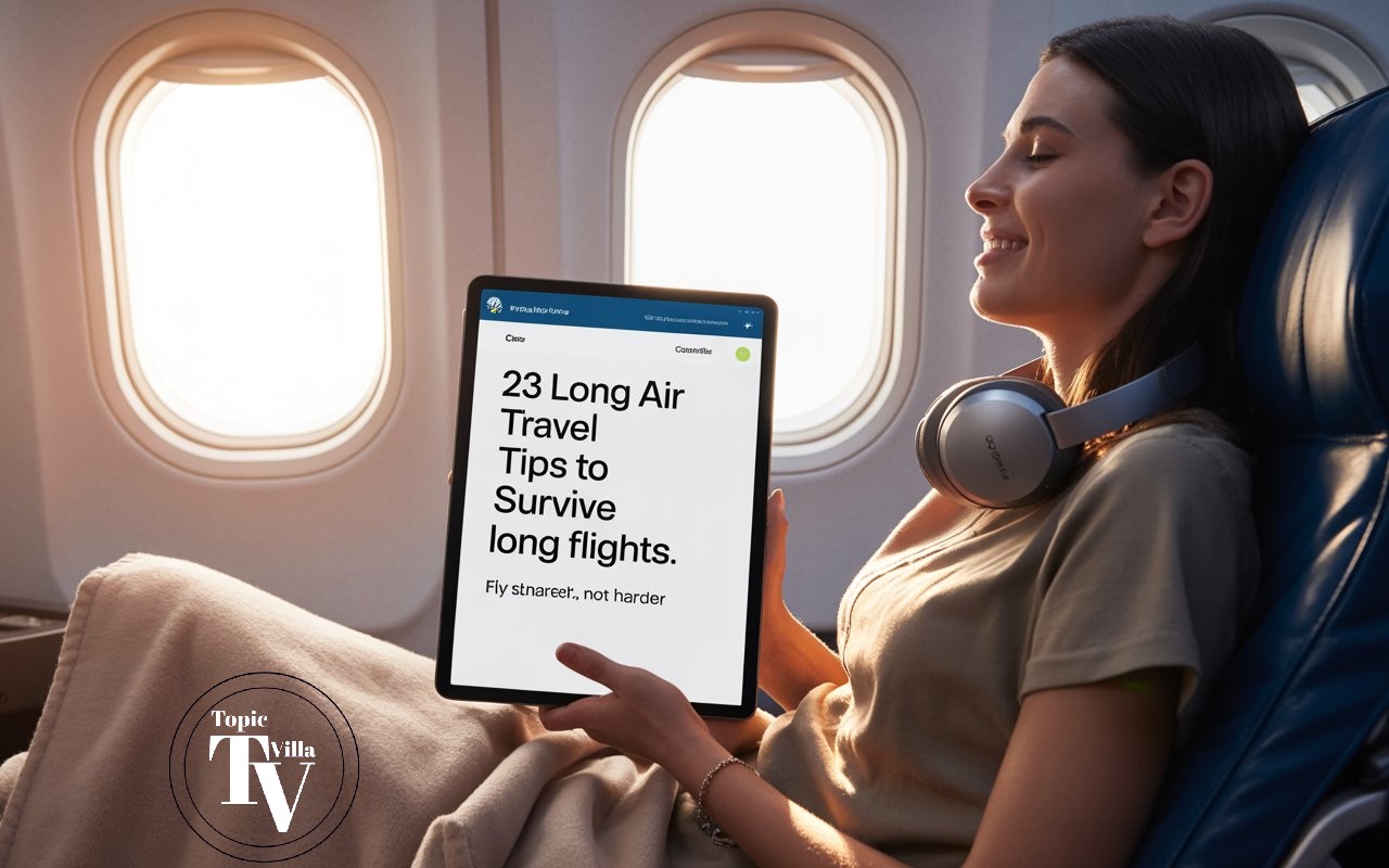 Long Air Travel Tips to