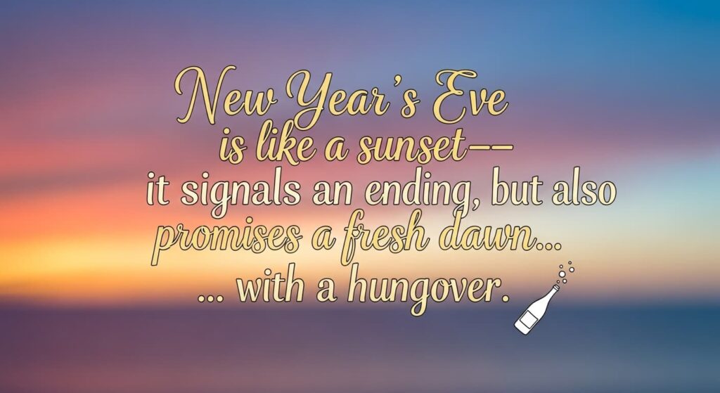 Funny New Year’s Quotes