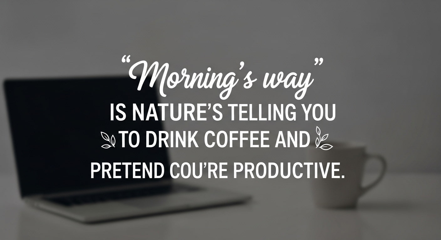 Morning Humor Quotes